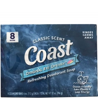 Combo 08 cục xà bông coast mỹ loại 113g.