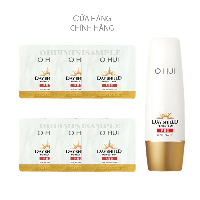 Kem Chống Nắng Dưỡng Trắng Cho Da Nhạy Cảm - Ohui Dayshield Perfect Sun Pro Red