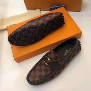 Giầy lười nam cao cấp caro