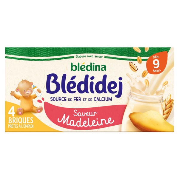 [AD] Lốc 4 hộp Sữa Tươi Bledina Pháp Các Vị Cho Bé Từ 6m 250ml