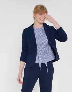 Áo blazer opus juno ottoman solid ất xịn.