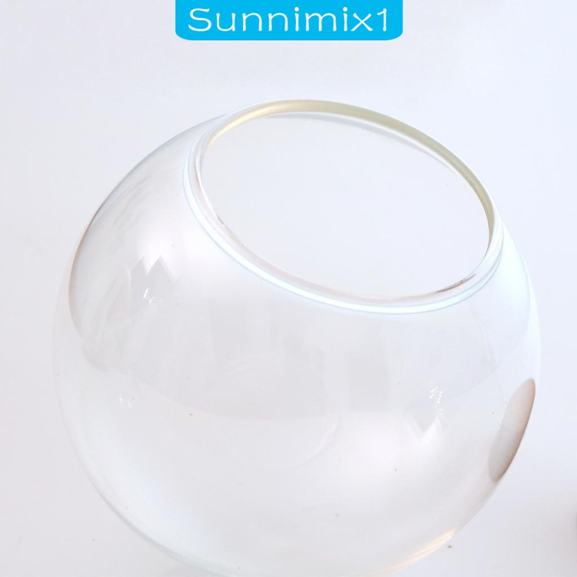 [SUNNIMIX1] 3Piece Glass Cloche Dome Cover Terrarium Container Mini Display Bell Jar W/ Cork