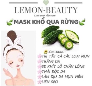 [ MUA 1 TẶNG 5] mặt nạ khổ qua rừng