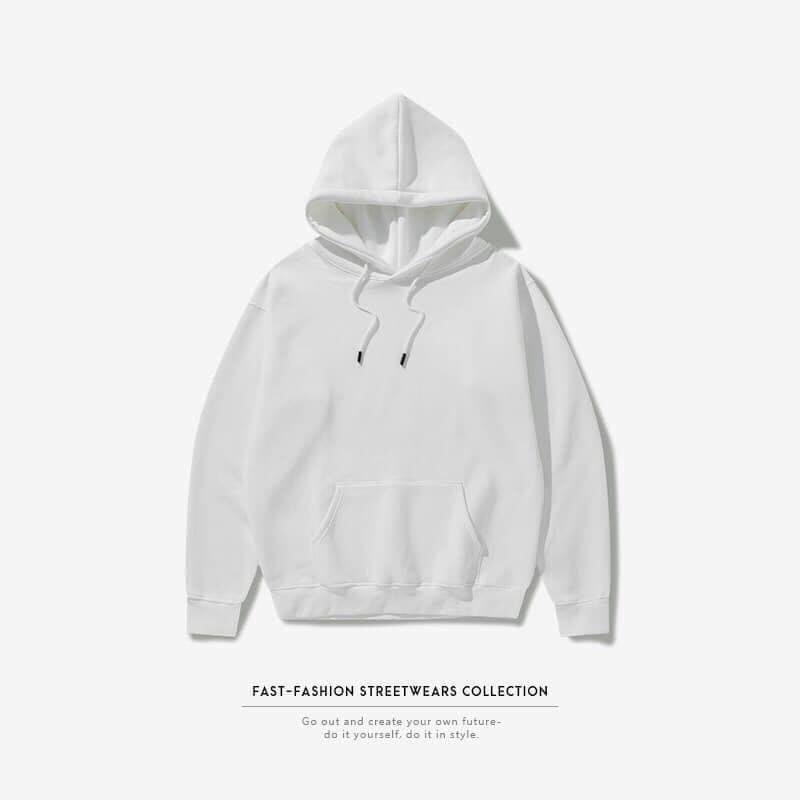 Áo Hoodie Nam Nữ Thu Đông Tay Dài Phong Cách Hàn Quốc