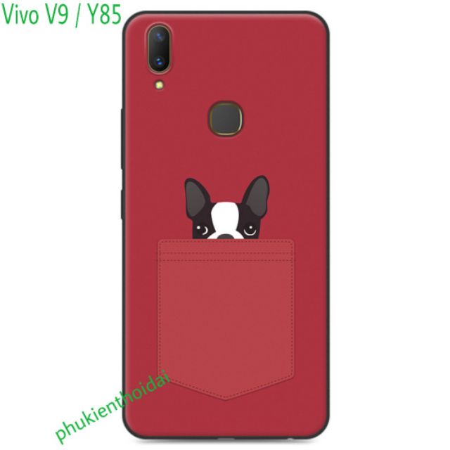 Ốp lưng Vivo V9 / Y85 dẻo TPU in 3D cao cấp
