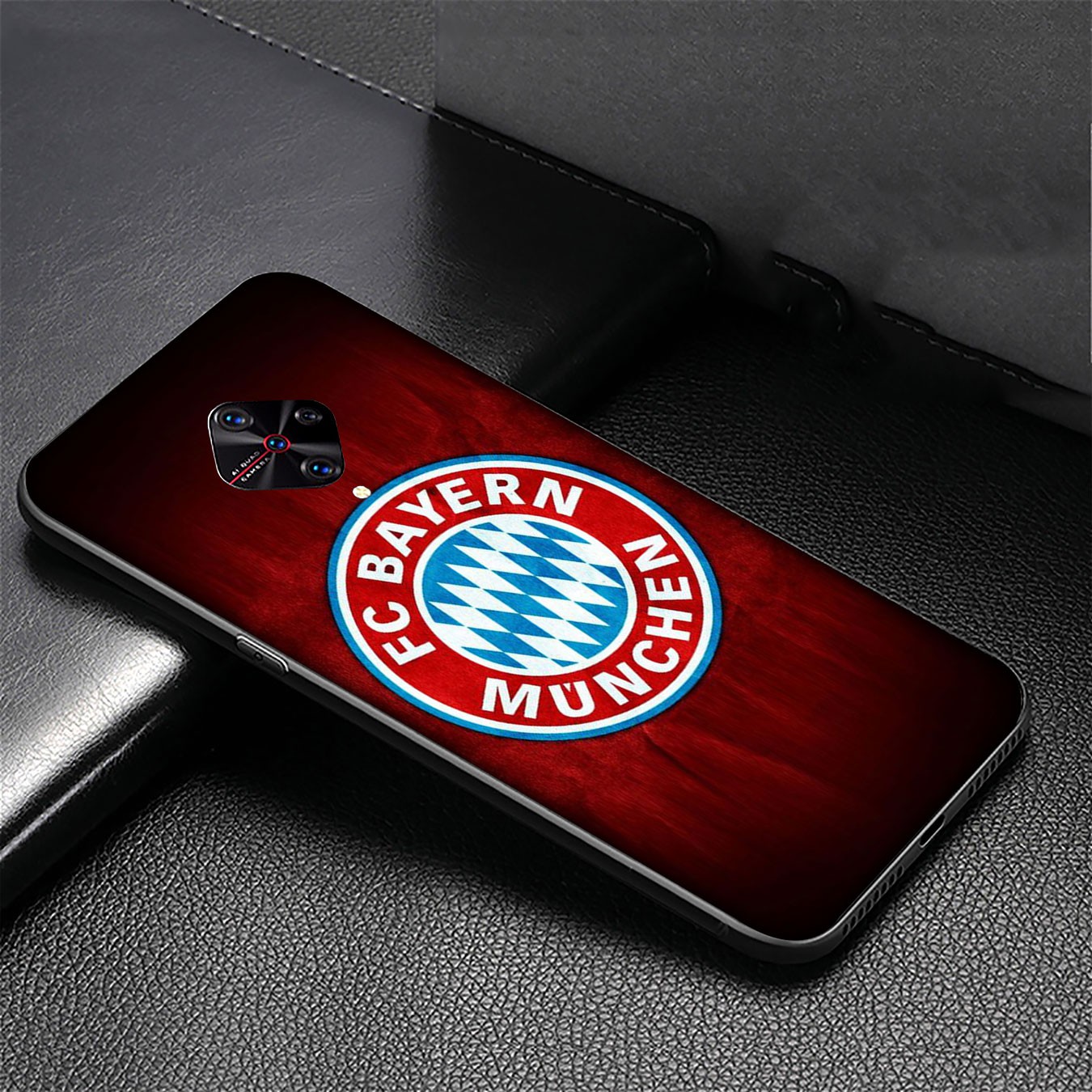 Ốp điện thoại silicon mềm họa tiết FC Bayern Munich cho Huawei P30 Pro Lite Y6 Y7 Y9 Prime 2019 2018