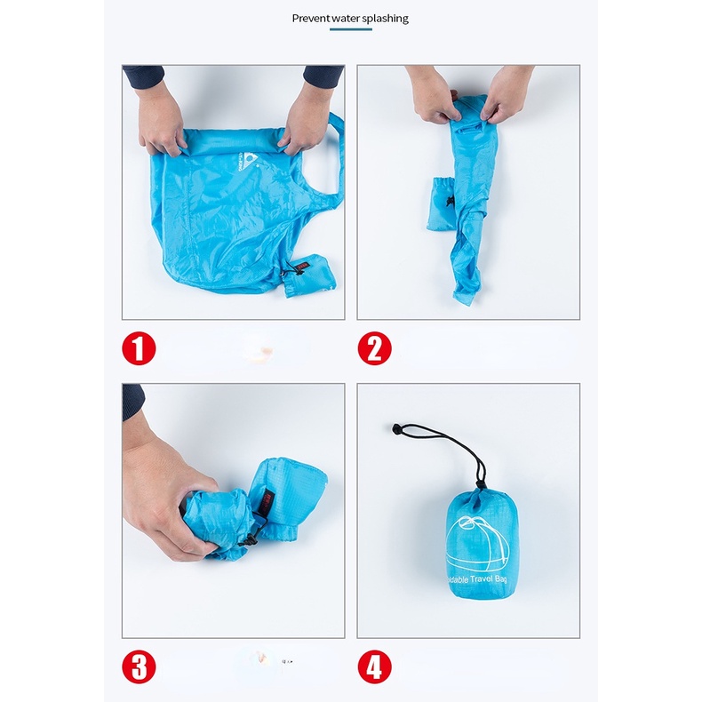 Túi Đựng Đồ Du Lịch Bằng Vải Siêu Nhẹ Cho Nam Và Nữ