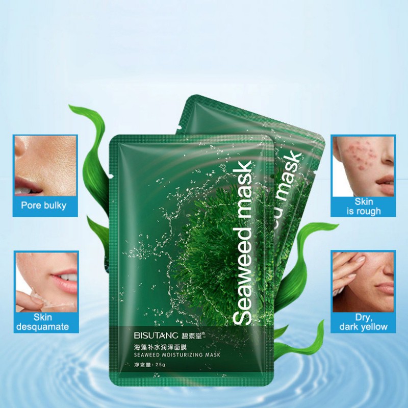 [Hàng mới về] Mặt nạ rong biển giúp dưỡng ẩm và se khít lỗ chân lông
