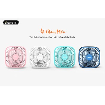 CHÍNH HÃNG XẢ KHO  Quạt mini để bàn Remax F23 quạt cắm dây usb không tích điện 3 mức độ gió màu ngẫu nhiên