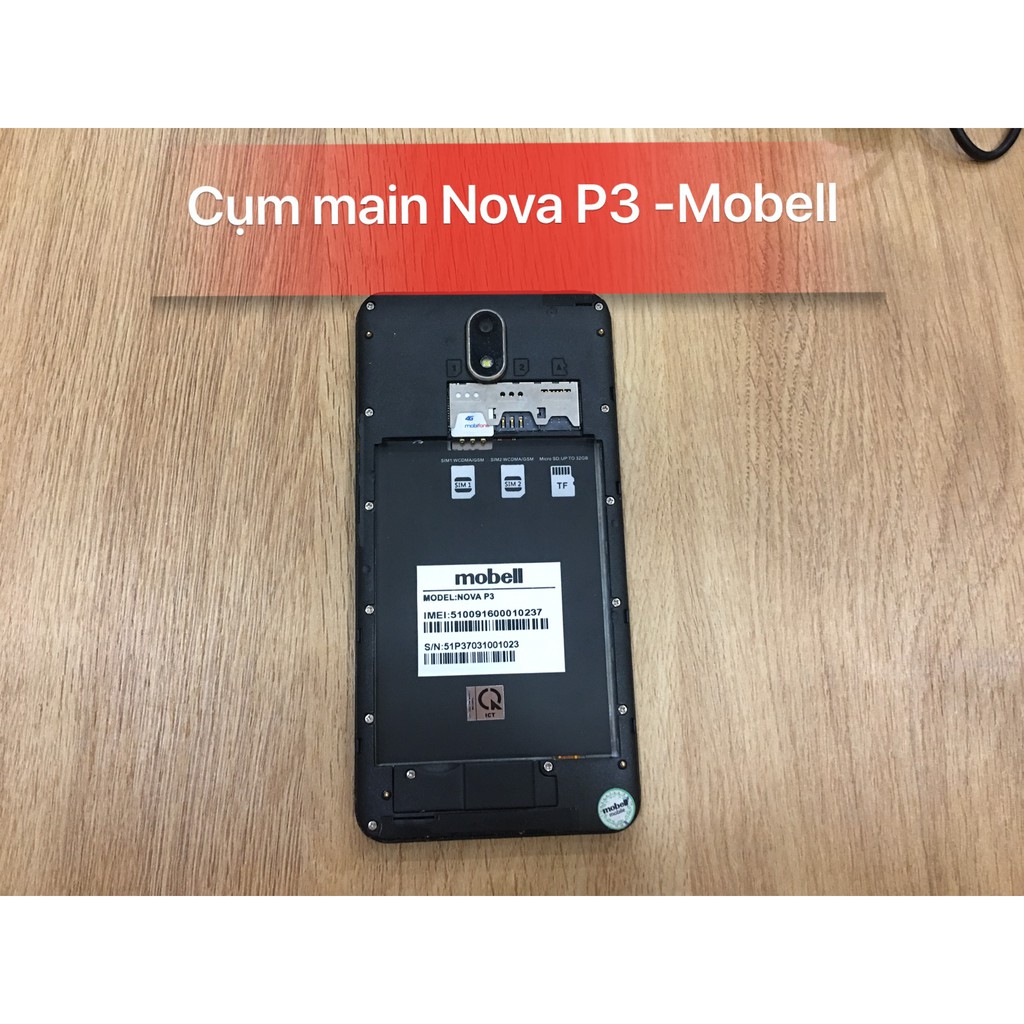Cụm main Nova P3 - Mobell