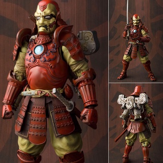 ( CHẤT, HÀNG CÓ SẴN ) MÔ HÌNH NHÂN VẬT SAMURAI IRON MAN FIGMA CỬ ĐỘNG ĐƯỢC 18cm