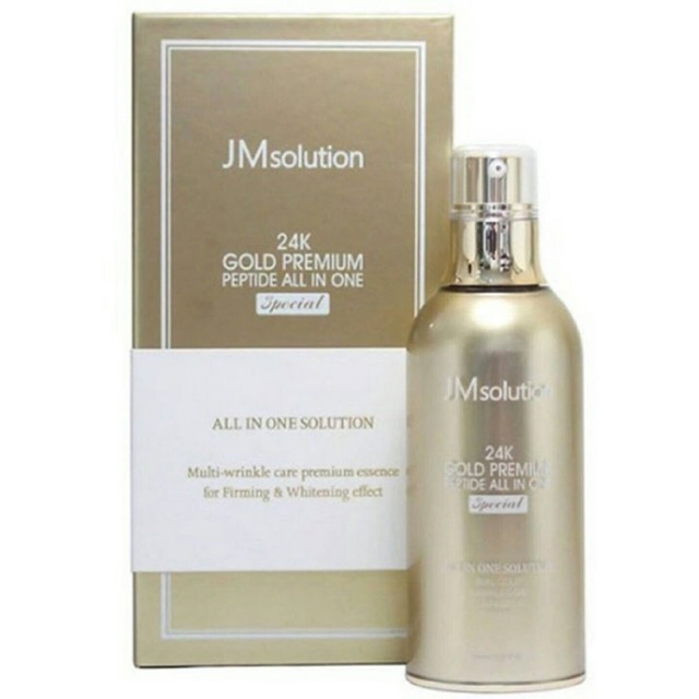 Tinh Chất JM Solution 24K Gold Premium Peptide All In One Specia