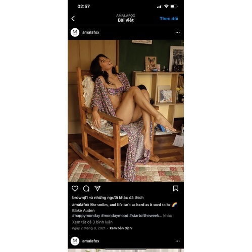 Thanh lý/pass set 4 món bikini amalafox amala fox