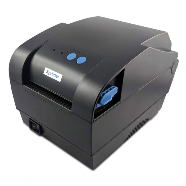 Máy in mã vạch, in tem nhiệt khổ 80mm (2 tem) Xprinter XP-365B - Hàng chính hãng