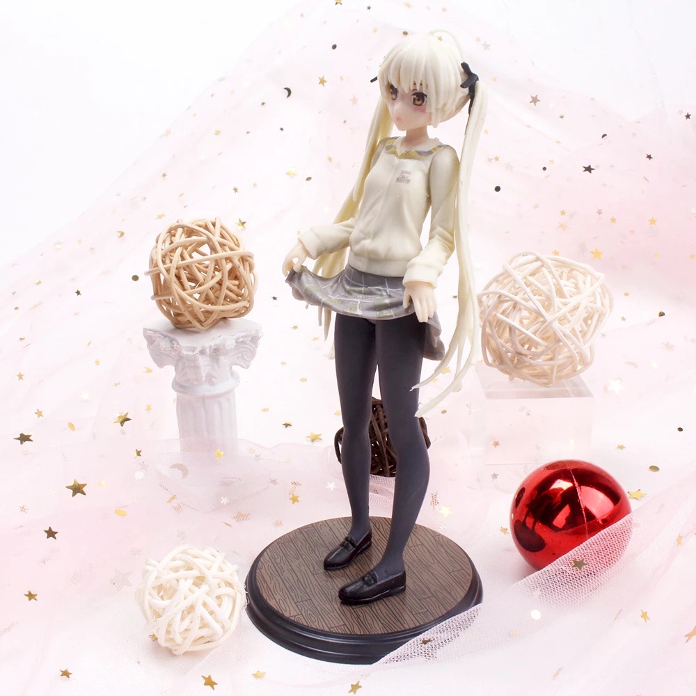 YIYU 1 mô hình nhân vật Yosuga no Sora Kasugano mặc kimono đáng yêu bằng PVC 17cm