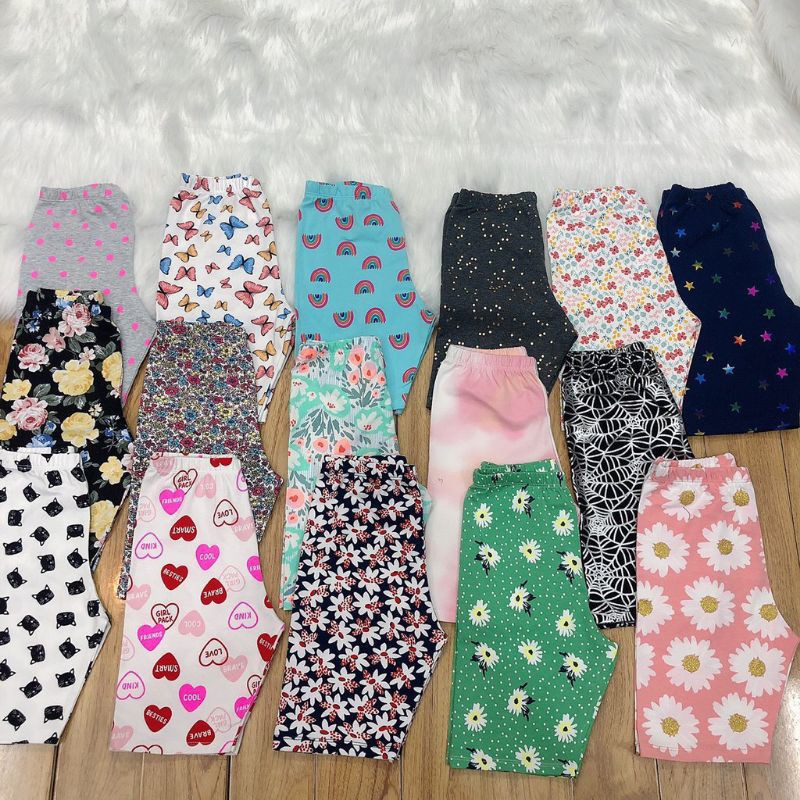 QUẦN LEGGING LỬNG CHO BÉ