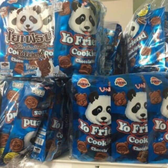 1 bịch 12 gói bánh gấu Thái Lan