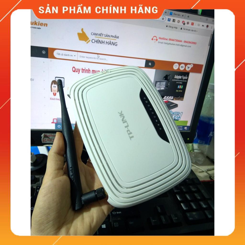 Bộ phát wifi Tp-Link Tl-WR740N cũ kèm nguồn dailyphukien Hàng có sẵn giá rẻ nhất