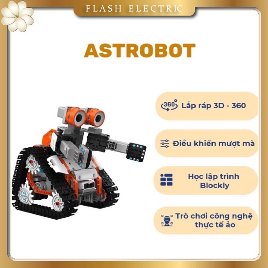Robot giáo dục STEM - Robot lập trình thông minh - UBTECH JIMU Astrobot