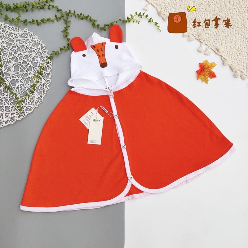 Áo choàng che nắng cực dễ thương cho bé