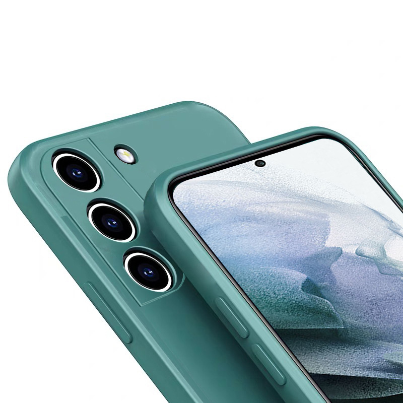 Ốp Lưng Silicone Mềm Chống Sốc Màu Trơn Cho Samsung Galaxy S21 Plus A12 A42 Note 20 Ultra | BigBuy360 - bigbuy360.vn