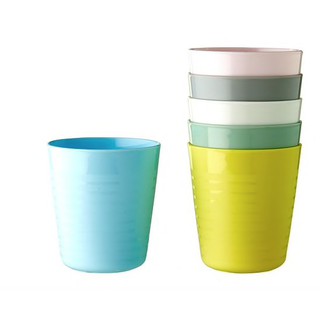 Cốc nhựa 6 chiếc c IKEA chính hãng ( có sẵn)