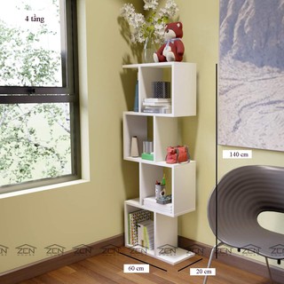 👌💥FREESHIP👌💥 KỆ SÁCH LẮP GHÉP HÌNH ZÍCH ZẮC ĐA TẦNG TÙY Ý