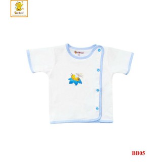 Áo sơ sinh bác sĩ tay ngắn BABIBOO- BB05