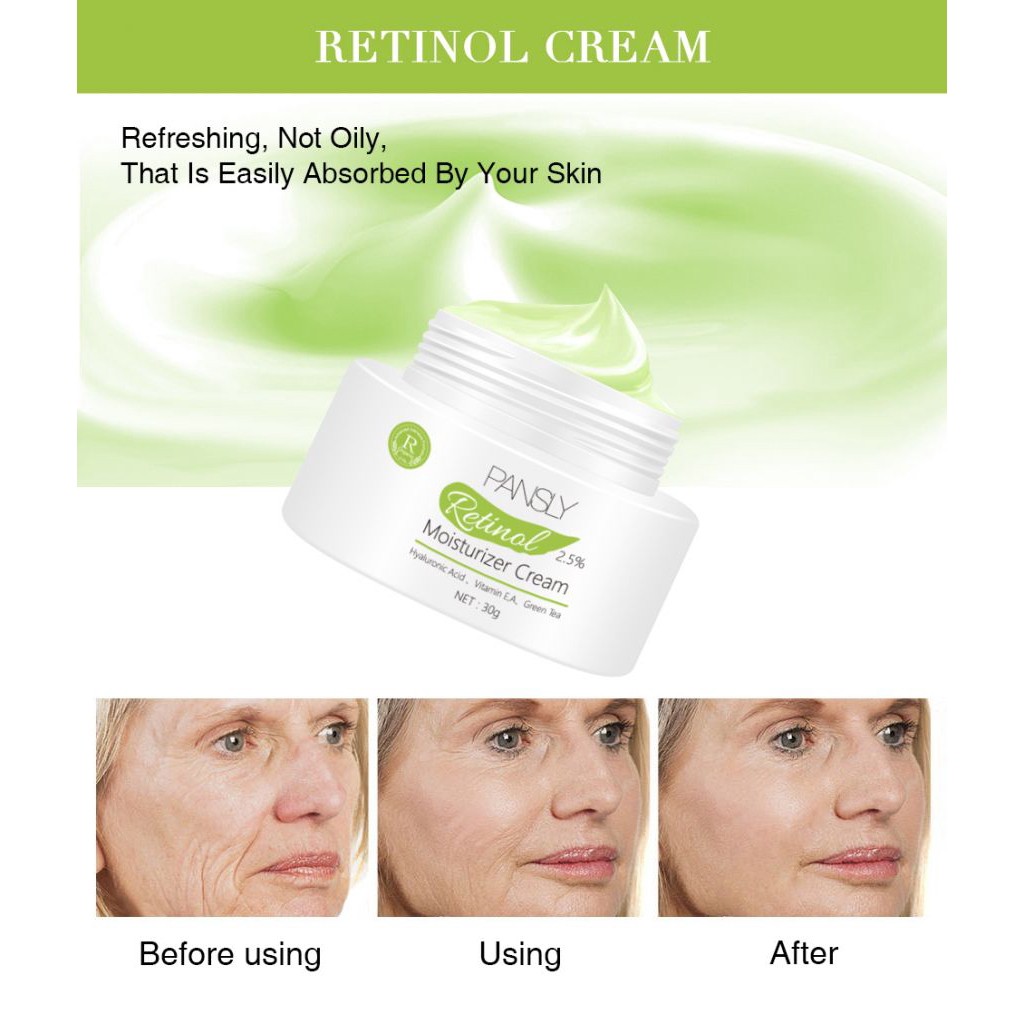 (Hàng Mới Về) Kem Dưỡng Ẩm Retinol Làm Săn Chắc Và Tăng Độ Đàn Hồi Cho Da 30g