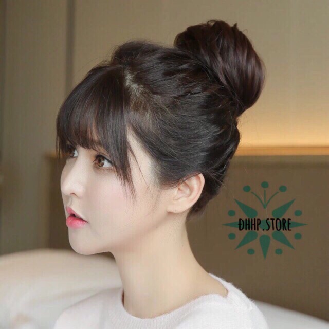 Tóc giả búi củ tỏi