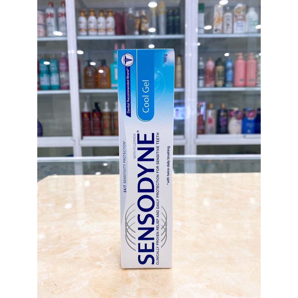 Kem Đánh Răng Giảm Ê Buốt Sensodyne Hương Bạc Hà Và Mát Lạnh Nhập Khẩu Chính Hãng 100g