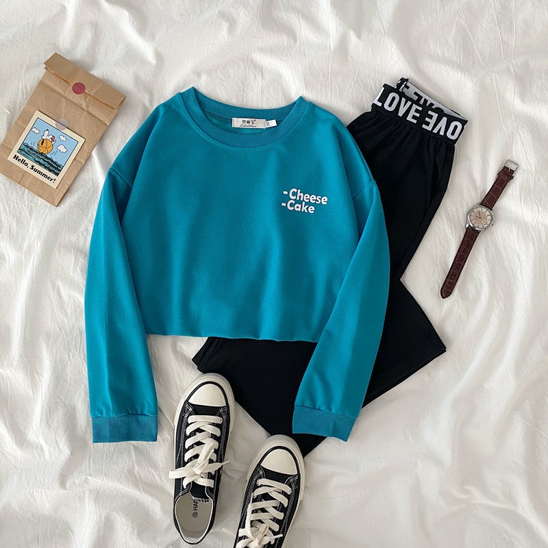 Bộ Đồ Thể Thao Thời Trang Mùa Thu Cho Bé Gái 11 6 12 13 14 15 Tuổi