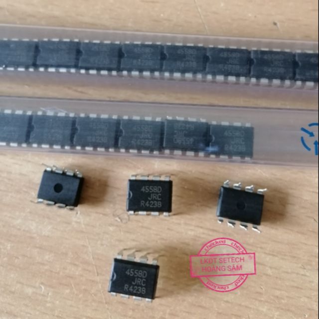 4558D 4558M IC khuếch đại thuật toán chính hãng JRC