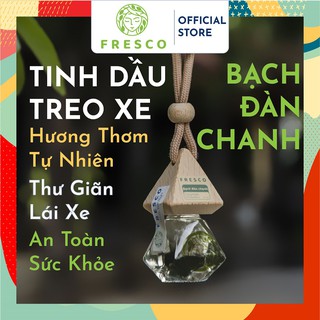 TINH DẦU BẠCH ĐÀN CHANH TREO XE HƠI 🚘𝐅𝐑𝐄𝐄𝐒𝐇𝐈𝐏🚘 TINH DẦU THIÊN NHIÊN TREO XE Ô TÔ - KHỬ MÙI - THƠM XE - FRESCO