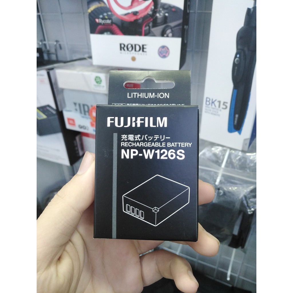 Pin Fujifilm Zin W126 | NP-W126S (dùng cho X-T3, XT30, X-T200, X-S10, X-100V,.. ) | Chính Hãng