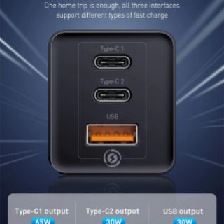 Củ Sạc Baseus GAN 65W