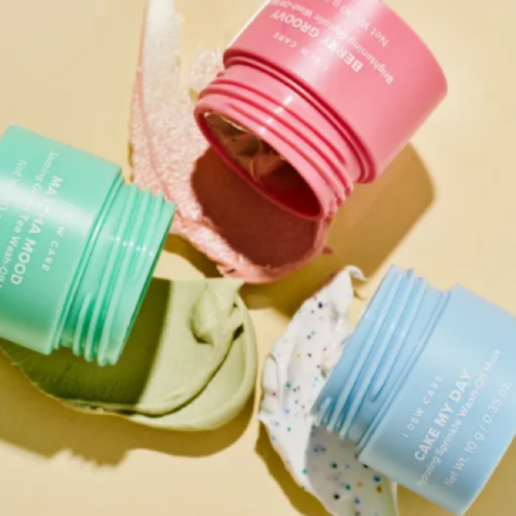 Mặt nạ I DEW CARE Cake My Day dưỡng ẩm/ Berry Groovy glycolic sáng da/ Matcha Mood mịn da 100g