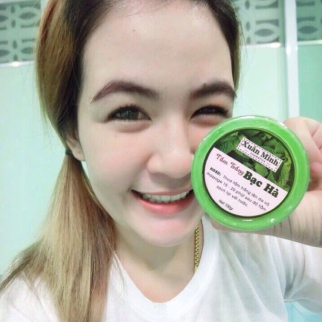 Tắm trắng bạc hà