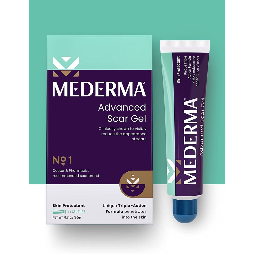 [Bill Mỹ] Gel Ngăn Ngừa Sẹo cũ và mới MEDERMA Advanced Scar Gel