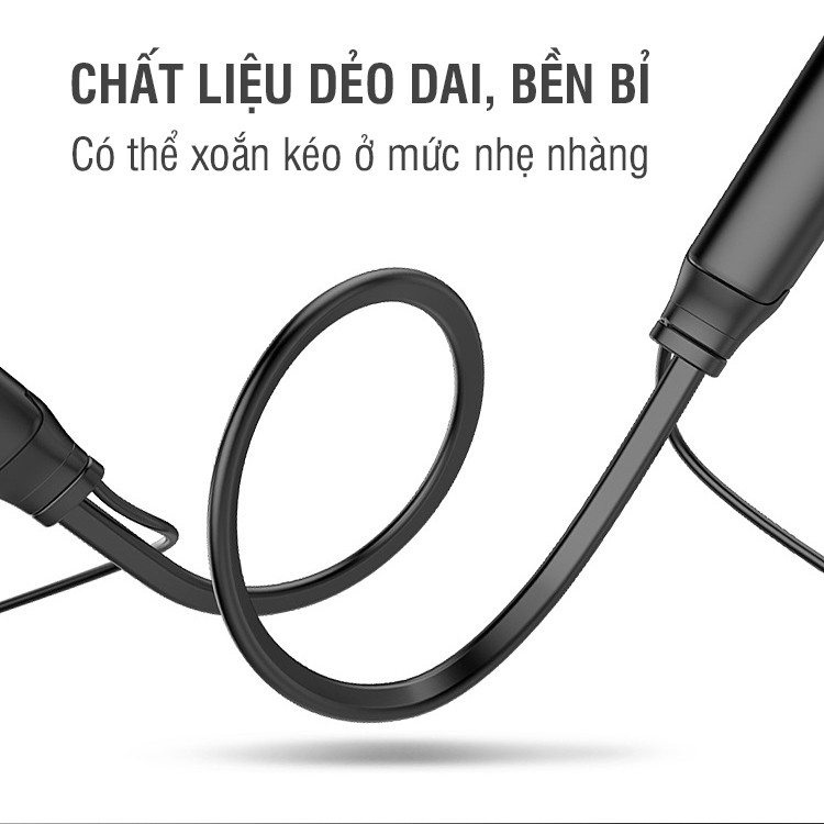 Tai nghe bluetooth thể thao kháng nước, Pin 12h, Bluetooth 5.0, kháng nước IPX5 - BT86