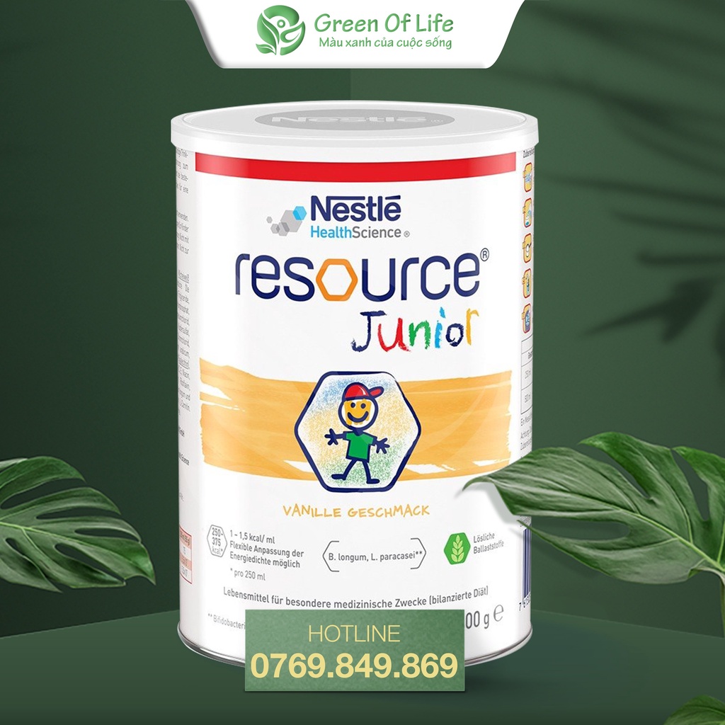 Sữa béo Resource Junior nội địa Đức 400g