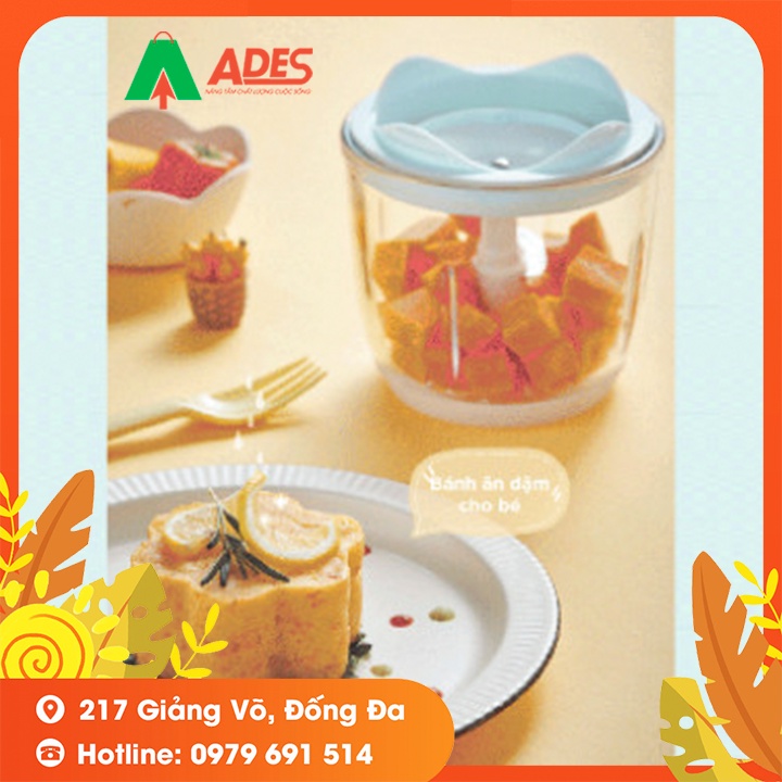 Máy xay ăn dặm Bear GR-B06V1 - BẢN QUỐC TẾ - Bảo Hành Chính Hãng - Xay Rau Củ, Xay Thịt - NEW 2021