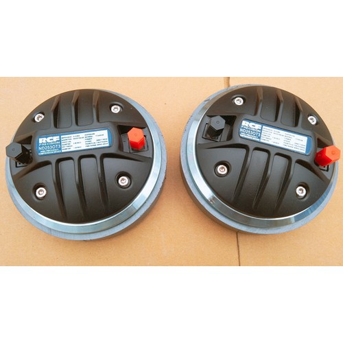BỘ 2 TREBLE RỜI RCF 450 NẮP NHÔM COIL DẸT + HỌNG 16X16 TỤ 3.3MF - 2treble BY2508-9 16x16 2,2mf