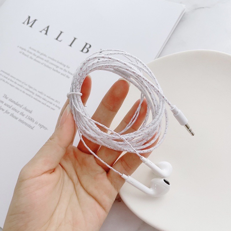 Tai Nghe Nhét Tai Có Dây Dài 2M Thích Hợp Máy Tính - Laptop - Máy Tính Bảng - Điện Thoại