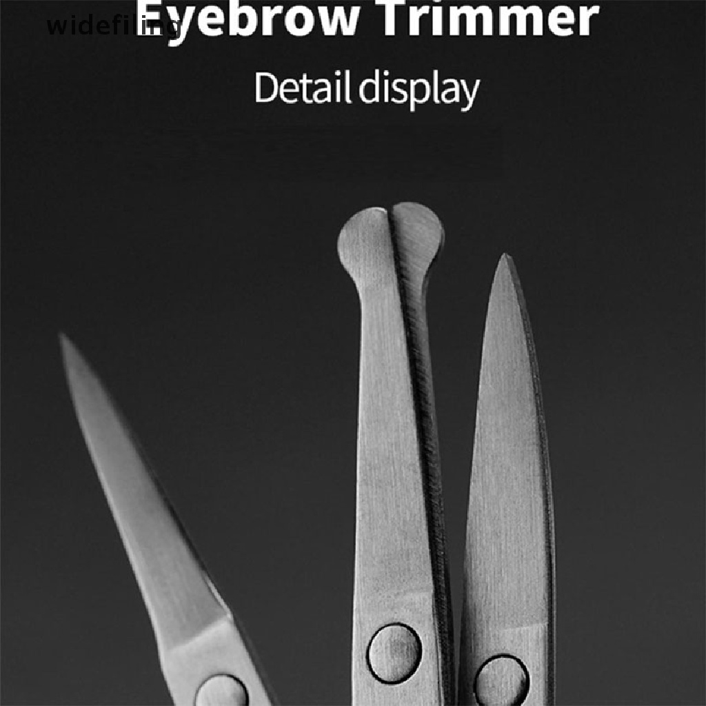 Kéo Cắt Tỉa Lông Mũi / Tai / Râu Đầu Tròn An Toàn