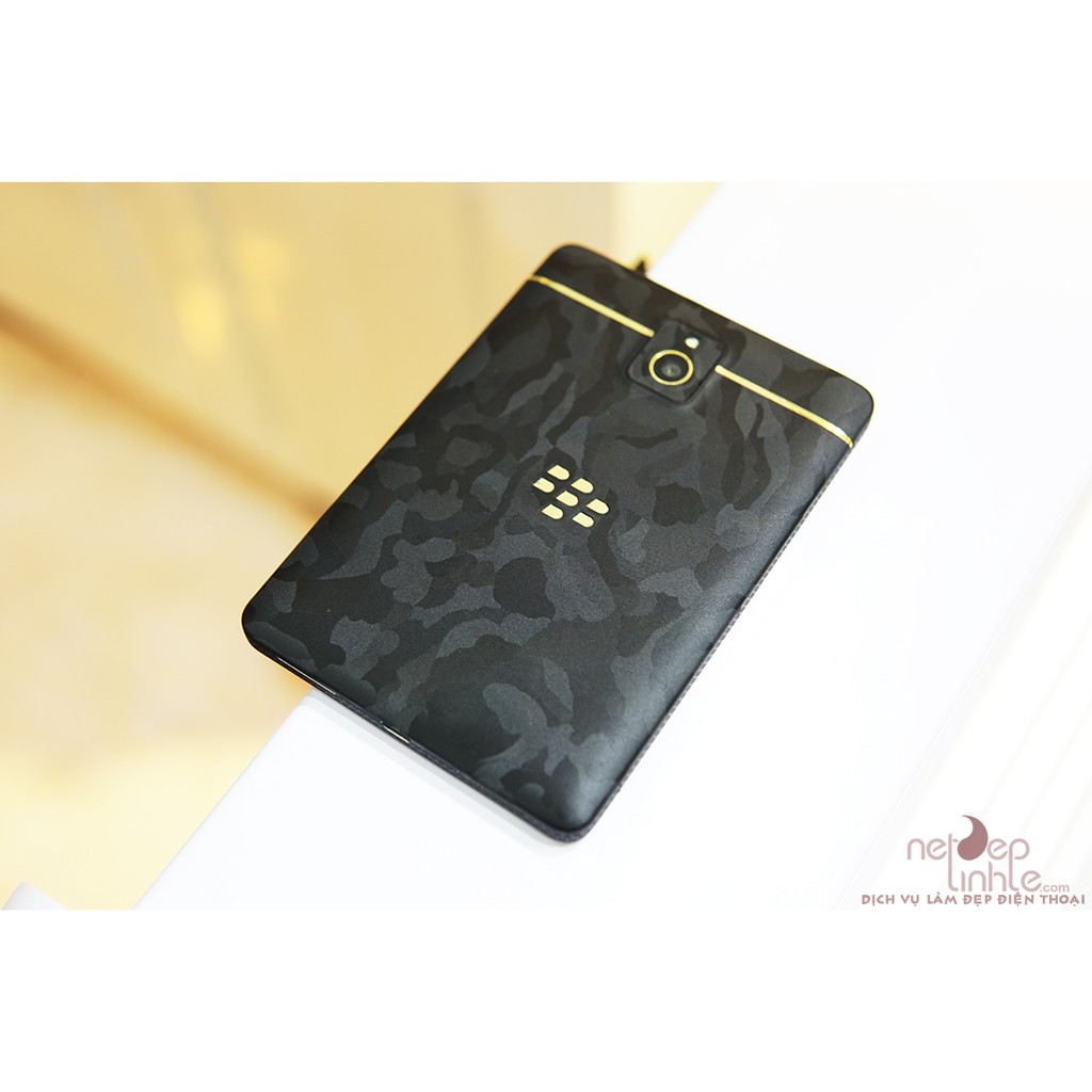 BlackBerry Passport ATT dán Film 3m vân camo đen F3