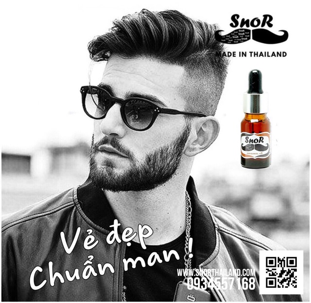 [CHÍNH HÃNG] SnoR Thailand 05mL mọc lông mày, râu và tóc Full box