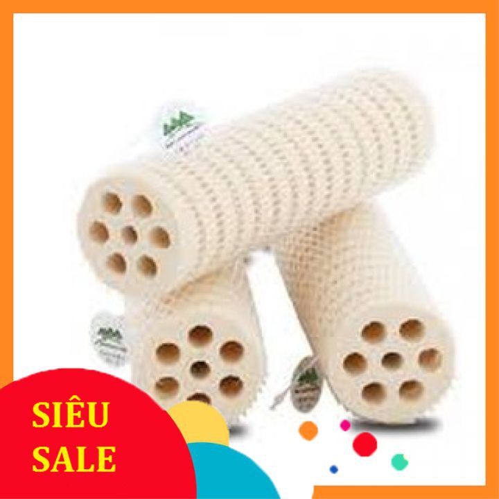 Sứ lọc vi sinh cao cấp Mountain Tree hình củ sen xoắn ốc cho hồ cá Size L (COMBO 3 THANH)