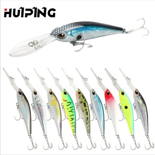 Mồi Câu Cá Giả Bằng Nhựa Cứng 6g/ 60mm Cho Cá Dài 0-2m