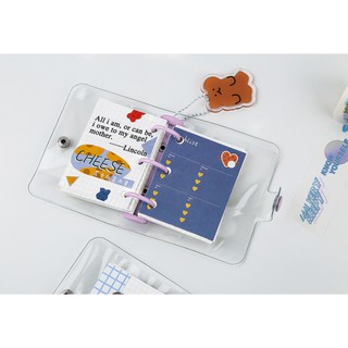 Binder mini - sổ đựng card còng 3 lỗ